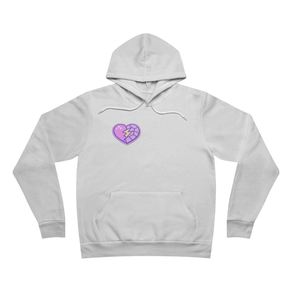 Pastel Heart Hoodie – Minimal Faith Edition