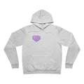 Pastel Heart Hoodie – Minimal Faith Edition